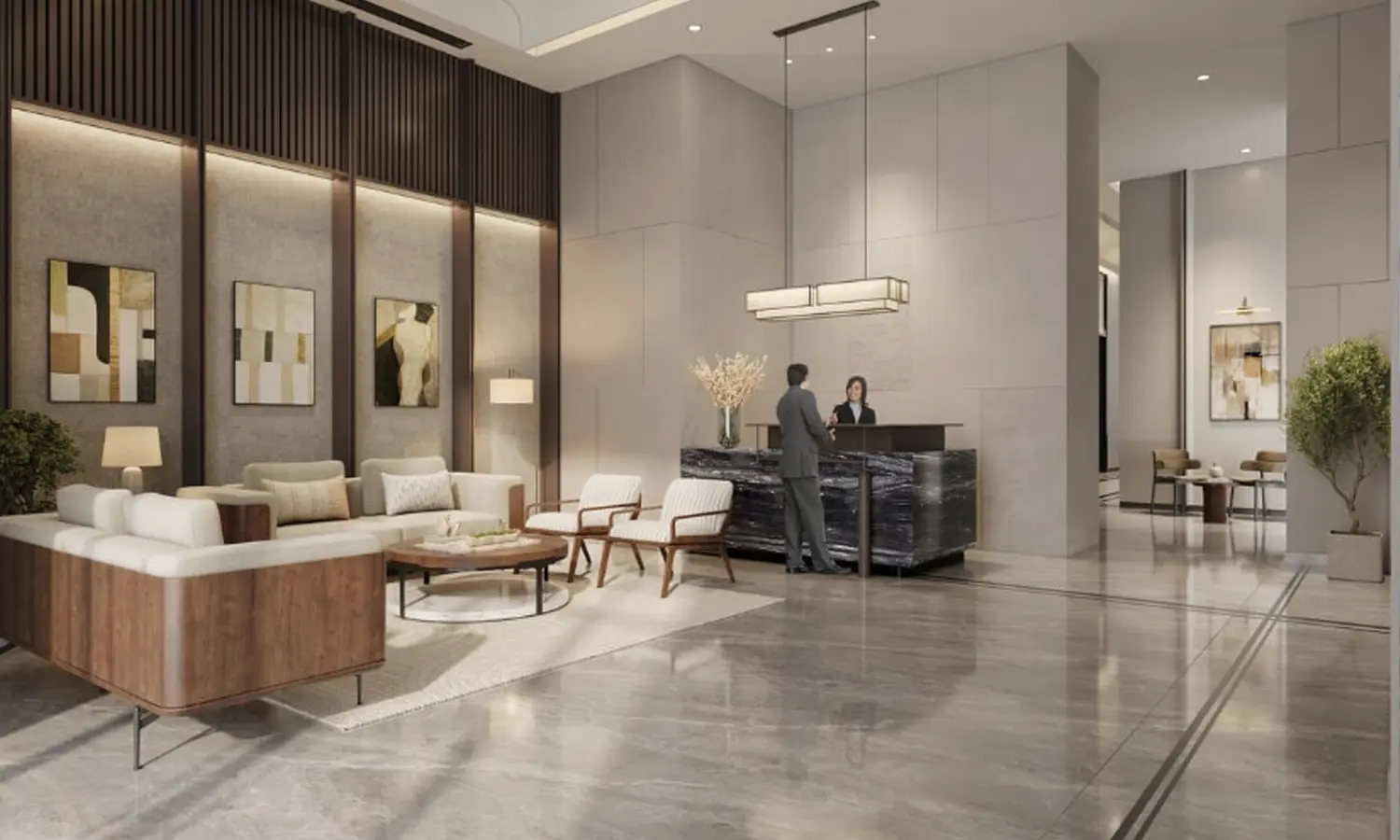 Grand clubhouse at Godrej Global Business City